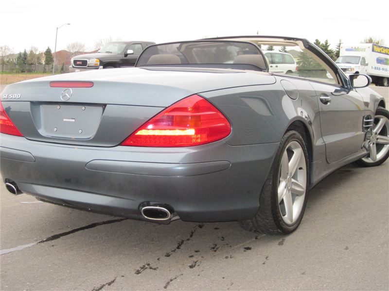 How much does a mercedes sl500 cost